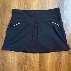 Athleta Relay Running Skort Black - Size S